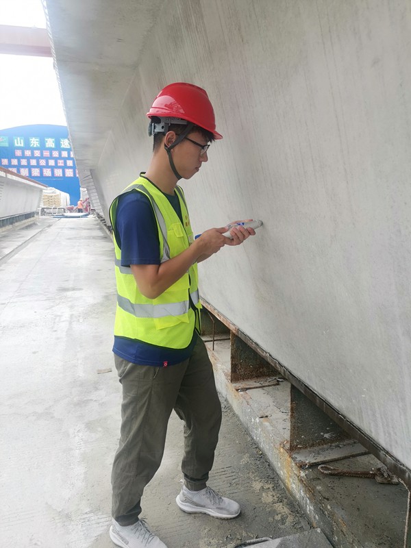 我是魯中公路的新兵：第三區域項目部實習生張超