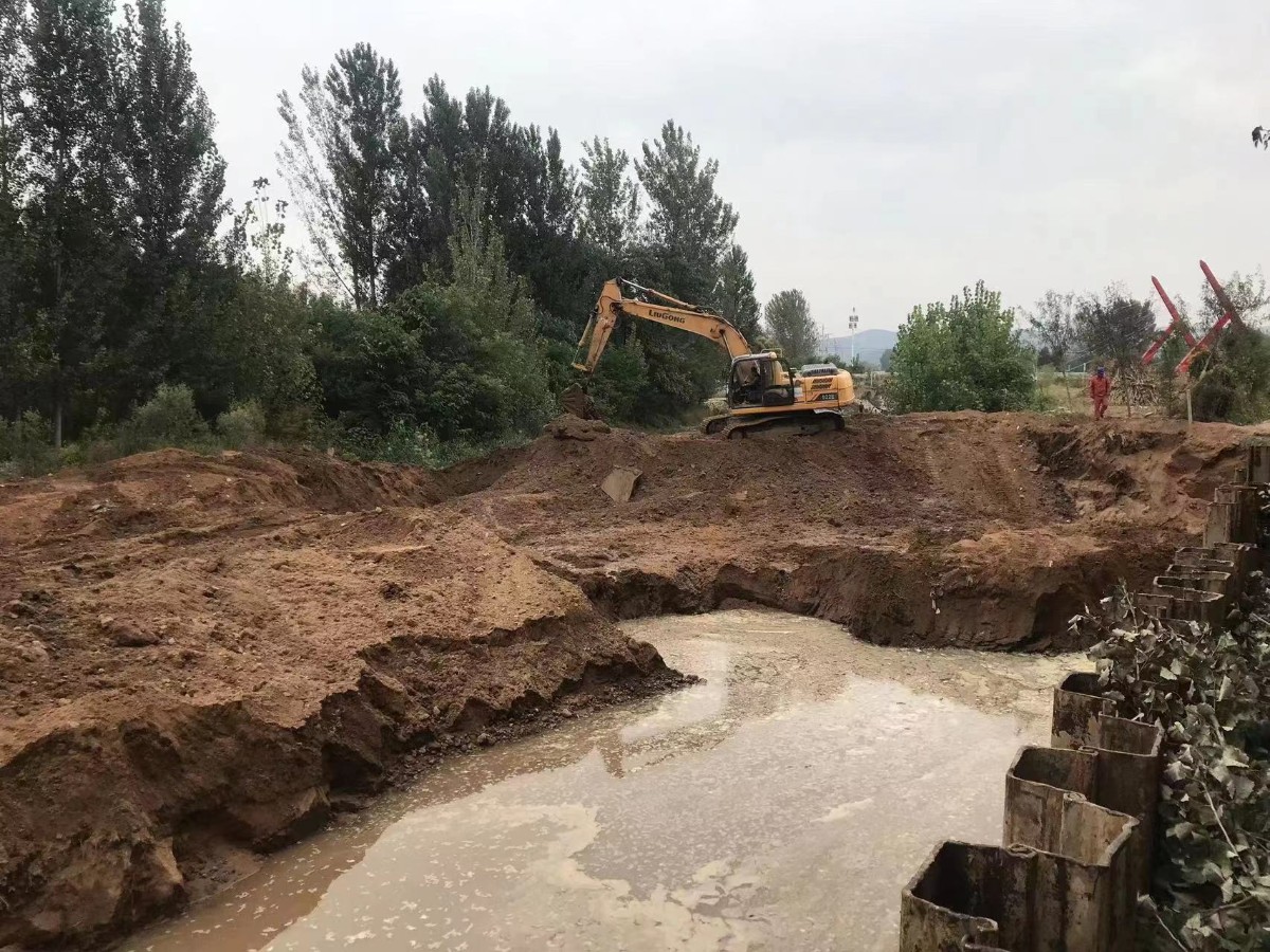 沂源縣人民路城北污水工程動態