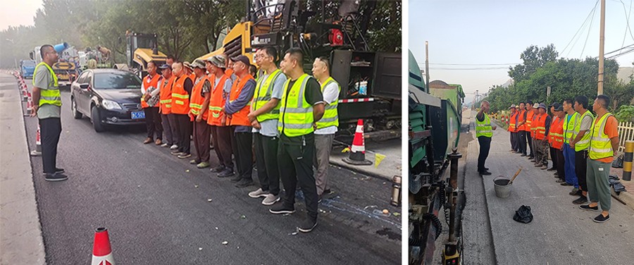 機械化施工公司S317工程項目工作動態(tài)