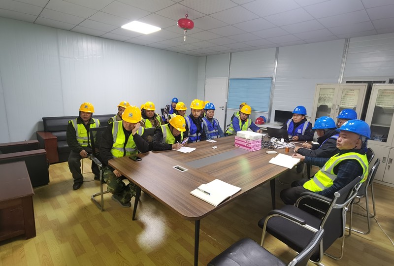 煙臺快速路梁場項目多種舉措保證施工安全