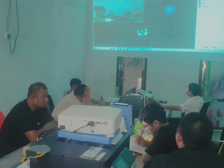 第五區域項目全力做好“格美”臺風防御工作