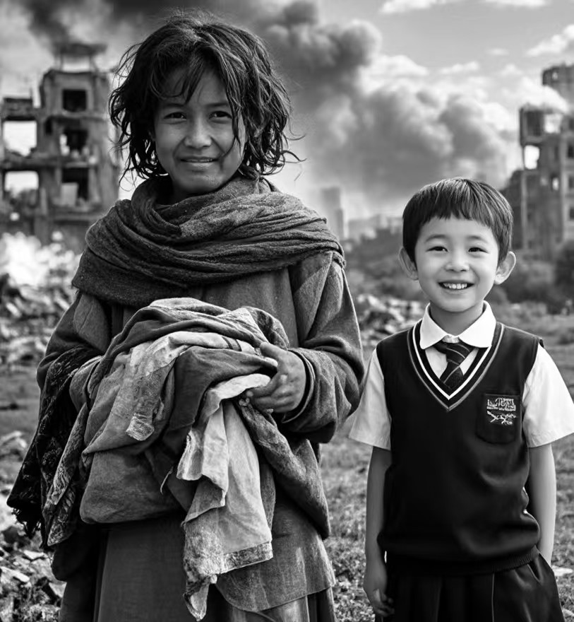 戰火之外，中國祥和