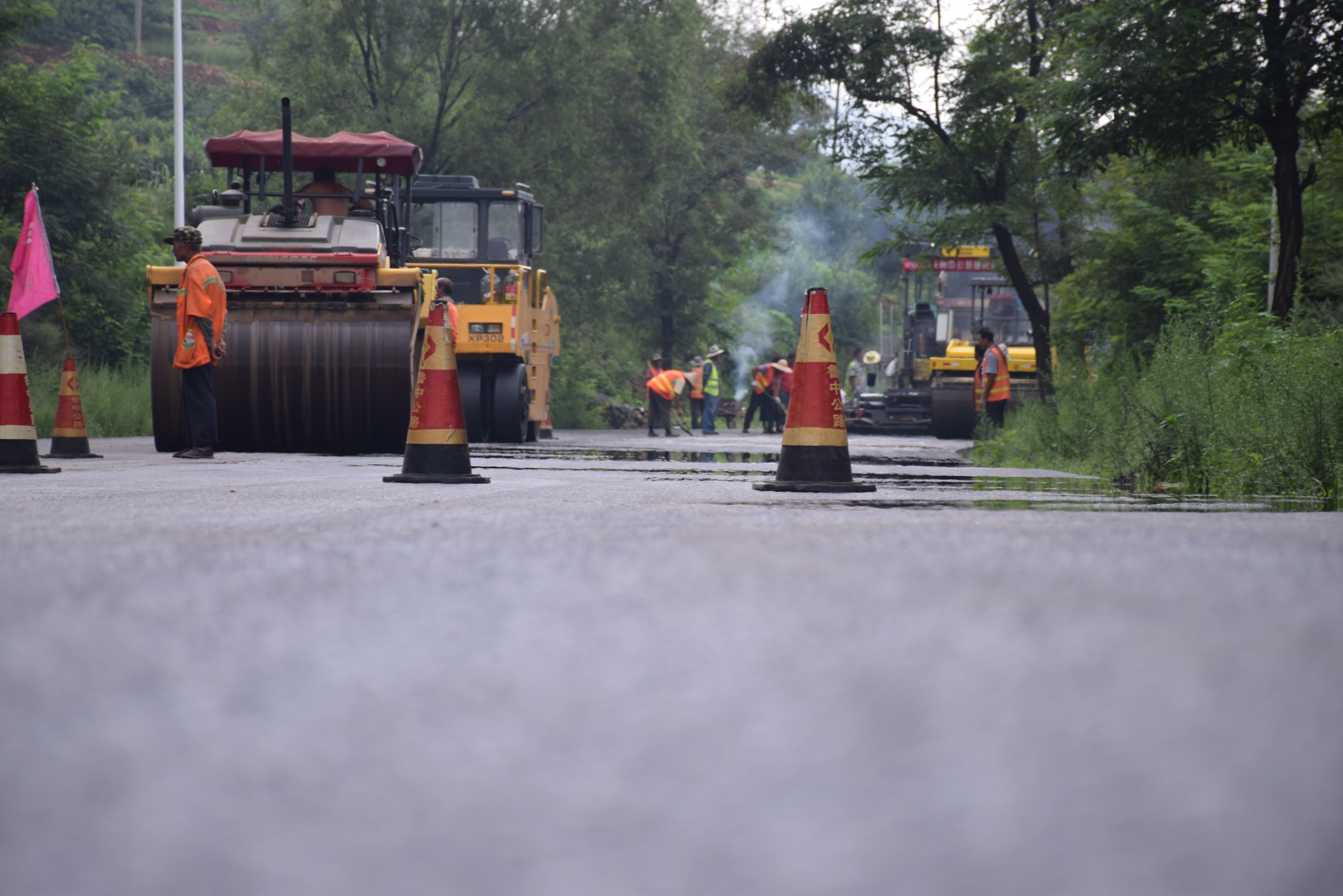 激情九月，各工地掀起大干高潮