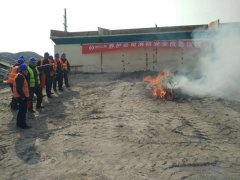 養護工程分公司南崔路進行消防應急演練