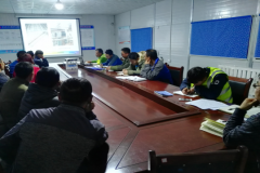 橋隧分公司張店梁場召開梁板預制安全、技術交底會