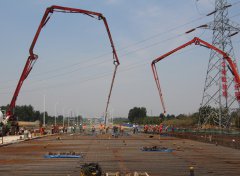 馬南路孝婦河橋主體工程完成