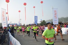 奮勇拼搏、堅持不懈——記跑游山東博山五陽湖站