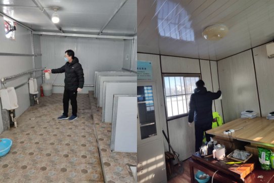 人民路項目部：復工防疫兩不誤