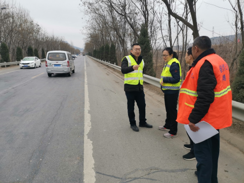 博山小修項目通過第一季度路況調查工作復核抽驗